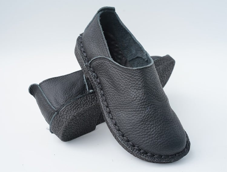 Ženske kožne mokasine za vožnju s okruglim nosom, niski 1-3 cm, PU uložak, slip-on