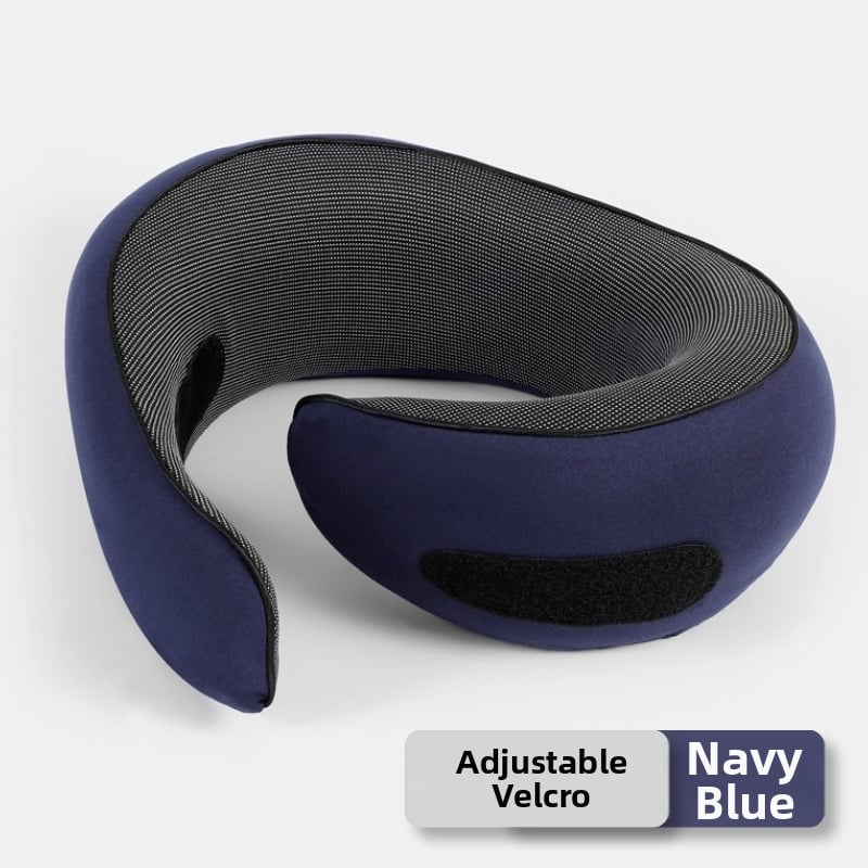 Αφρός μνήμης μαξιλάρι αυχένα ταξιδιού σε σχήμα U με κάλυμμα από μεταξωτό γάλα, μινιμαλιστικό στυλ, Σειρά Snail Pillow, για όλες τις ηλικίες