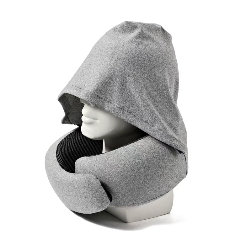 Αφρός μνήμης μαξιλάρι αυχένα ταξιδιού σε σχήμα U με κάλυμμα από μεταξωτό γάλα, μινιμαλιστικό στυλ, Σειρά Snail Pillow, για όλες τις ηλικίες