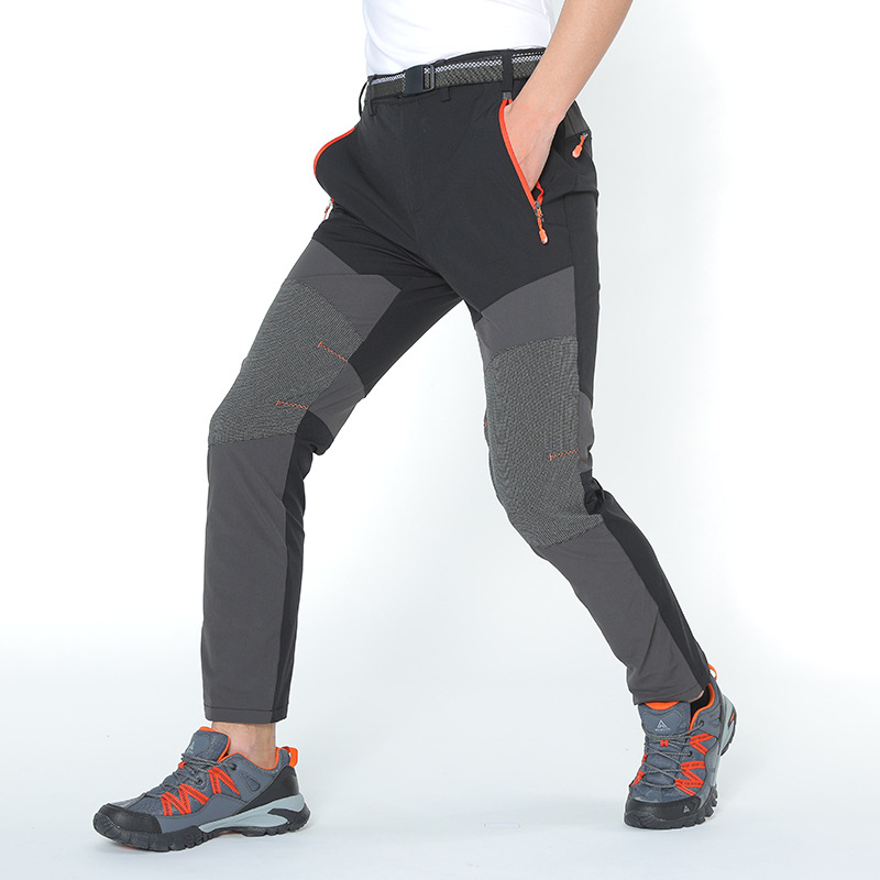 Pantalone za brzo sušenje za planinarenje – prozračne, vodootporne, lagane i rastezljive, unisex za odrasle
