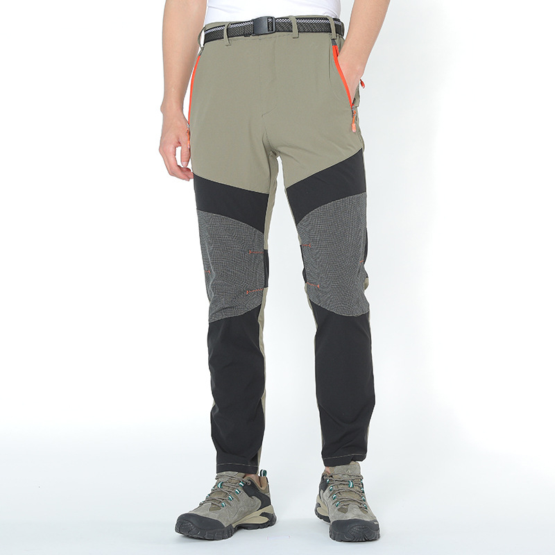 Pantalone za brzo sušenje za planinarenje – prozračne, vodootporne, lagane i rastezljive, unisex za odrasle