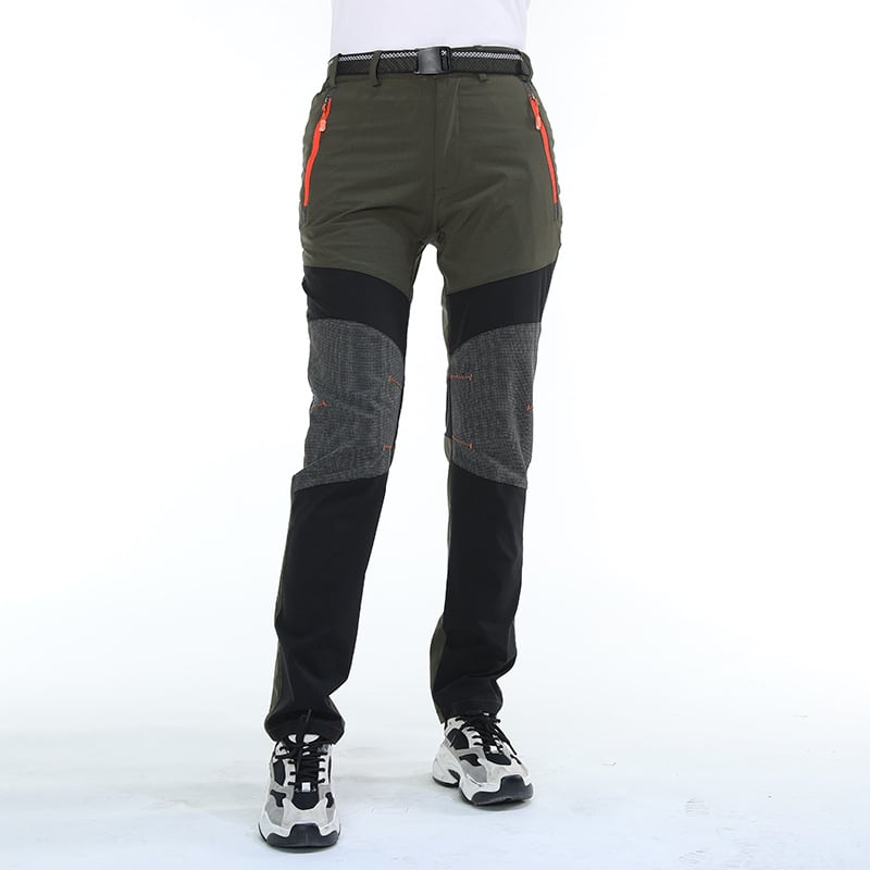 Pantalone za brzo sušenje za planinarenje – prozračne, vodootporne, lagane i rastezljive, unisex za odrasle