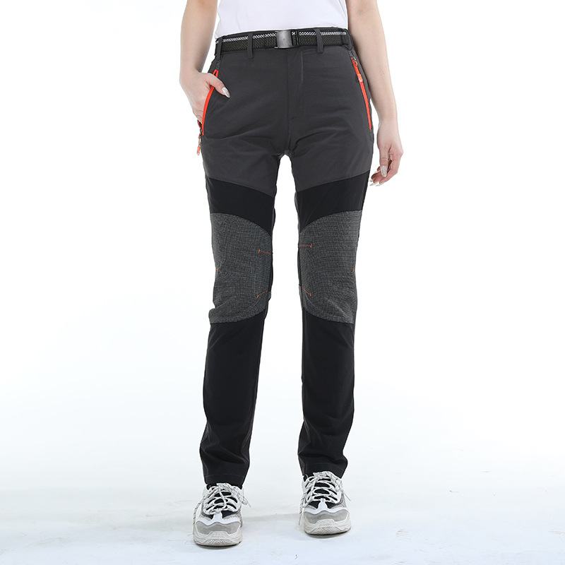 Pantalone za brzo sušenje za planinarenje – prozračne, vodootporne, lagane i rastezljive, unisex za odrasle