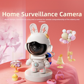 WiFi vnútorná kamera pre sledovanie bábätka s dvojcestnou komunikáciou, rozlíšenie 3MP/2K, nočné videnie do 10 m, detekcia pohybu