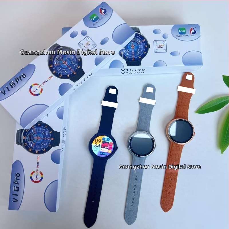 V16ProMAX Pametni sat s IPS zaslonom, aluminijsko kućište, Bluetooth pozivi, praćenje otkucaja srca, detekcija zasićenja krvi kisikom