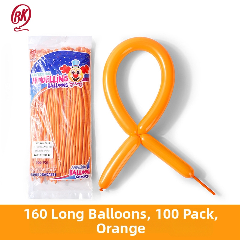 BKBALLOON latex balon – oblik magične trake, s logotipom Can