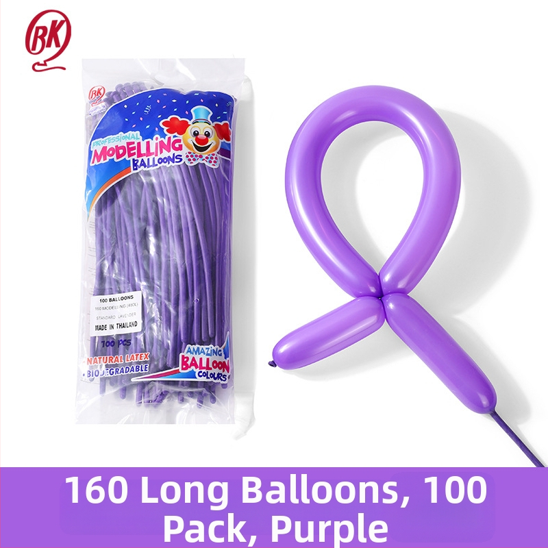 BKBALLOON latex balon – oblik magične trake, s logotipom Can