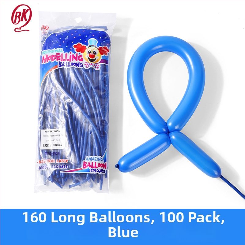 BKBALLOON latex balon – oblik magične trake, s logotipom Can