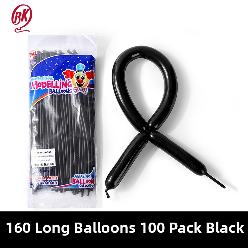 BKBALLOON latex balon – oblik magične trake, s logotipom Can