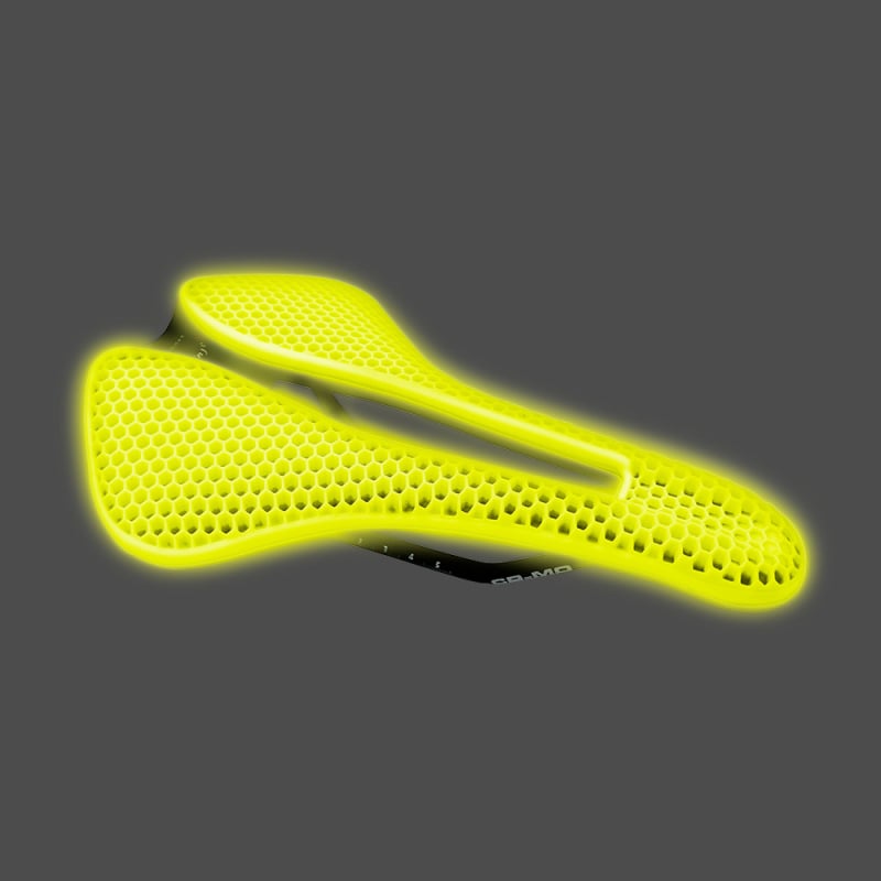 Σέλα ποδηλάτου BALUGOE BLS-01, PA υλικό, 3D κοιλότητα, αναπνεύσιμη, φωτιζόμενη στο σκοτάδι, κατάλληλη για τυπικά ποδήλατα