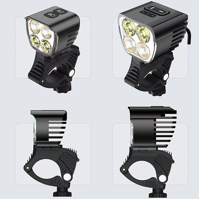Prednje svjetlo za bicikl – 5 LED, visoka svjetlost, P50 model za planinske bicikle