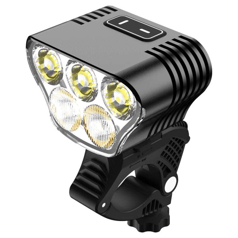 Prednje svjetlo za bicikl – 5 LED, visoka svjetlost, P50 model za planinske bicikle