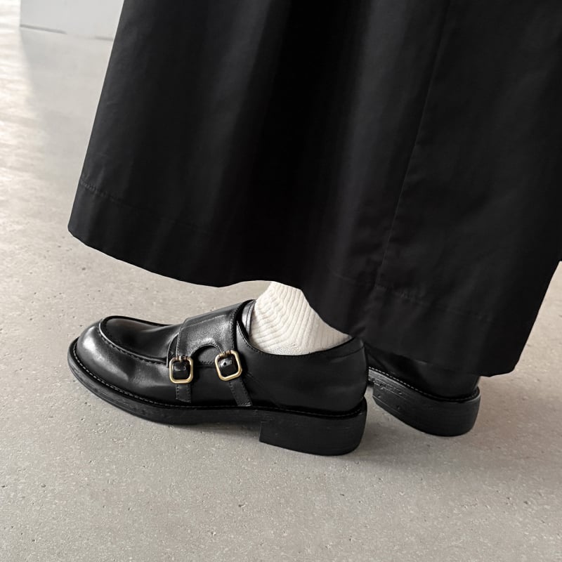 Ženske kožne loaferice s dvostrukom goveđom kožom, okrugli vrh, slip-on, srednji pet 3–5 cm, gumeni potplat, japanski stil akademskih kožnih cipela