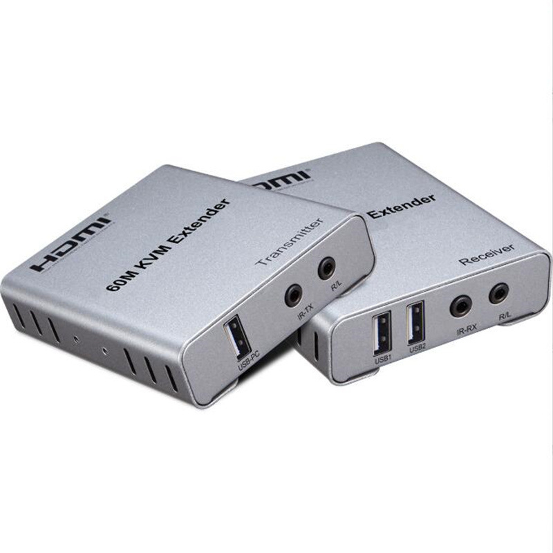 KVM extender HDMI preko RJ45 mreže, 4K, domet 120/200 m, daljinsko buđenje, upravljanje napajanjem