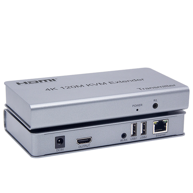 KVM extender HDMI preko RJ45 mreže, 4K, domet 120/200 m, daljinsko buđenje, upravljanje napajanjem