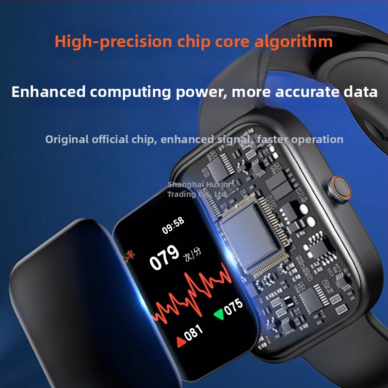 Pametni sat s real-time praćenjem zdravlja: krvni šećer, krvni tlak, srčani ritam, lipidi, mokraćna kiselina; Bluetooth pozivi; praćenje sna; kisik u krvi; praćenje vježbi