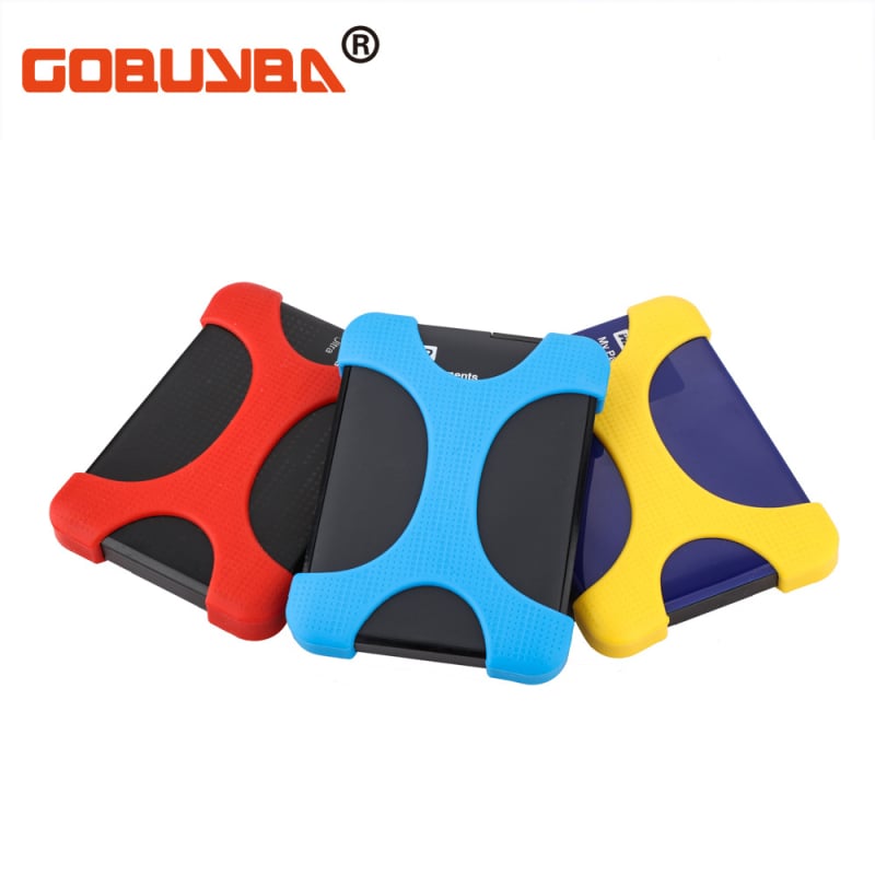 X1 Silikonska zaštitna navlaka za prijenosni tvrdi disk, otporna na udarce i padove; Materijal: silikon; Kompatibilan: prijenosni tvrdi disk