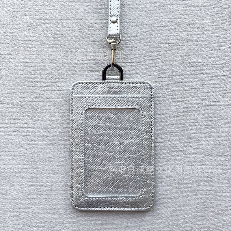 Držač kartica (PU koža, moderan minimalistički stil, ID/pristupna kartica)