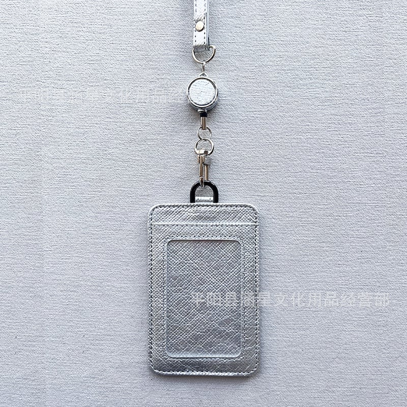 Držač kartica (PU koža, moderan minimalistički stil, ID/pristupna kartica)