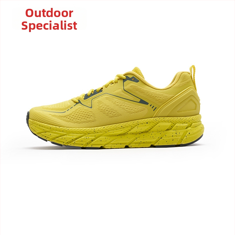 Унисекс офроуд обувки за бягане с дишащо горнище от мрежа, противоплъзгаща гумена подметка, EVA средна подметка, нисък глезен, височина на петата 3–5 см