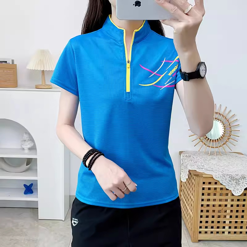 Brzo sušeći T-shirt s dugim rukavima – prozračan, odvodi znoj, poliester, za žene