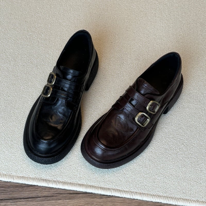 Loaferice s okruglom prstom, srednje visoka peta 3–5 cm, gornji dio Super Fiber, gumeni đon