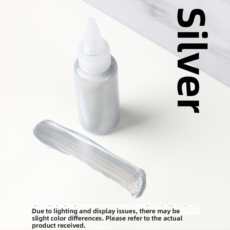 Akrilový pigment s kovovým leskom, sada 15 fľaštičiek, vodotesný, na farbenie, graffiti a pozlátenie stien