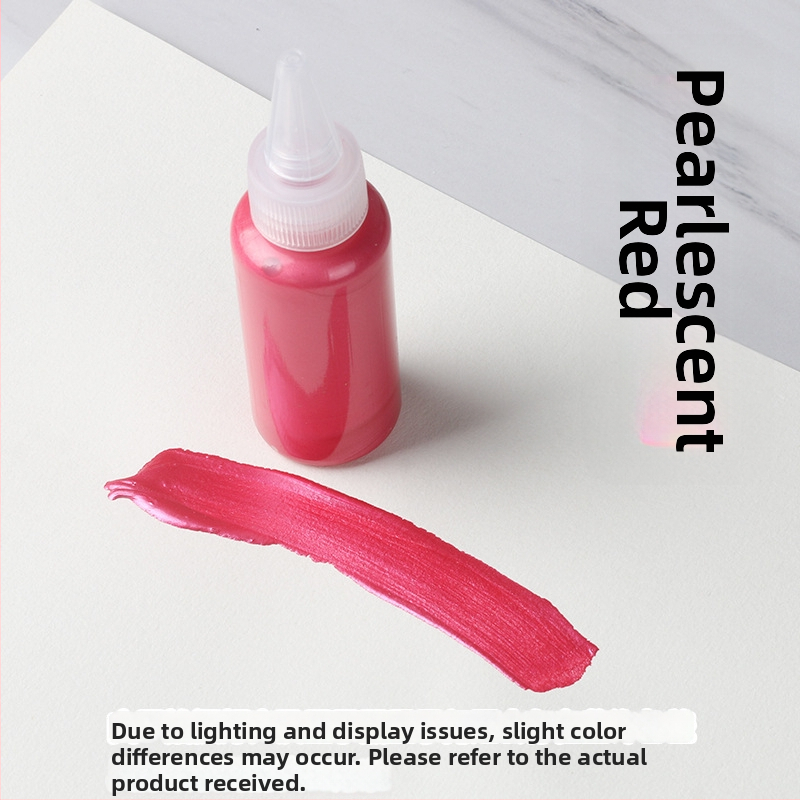 Akrilový pigment s kovovým leskom, sada 15 fľaštičiek, vodotesný, na farbenie, graffiti a pozlátenie stien