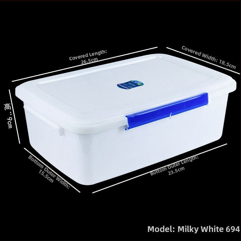 Kutija za skladištenje hrane s poklopcem, prozirna, PP, DeWeichi, artikl 001, model prozirni, podrijetlo Šangaj