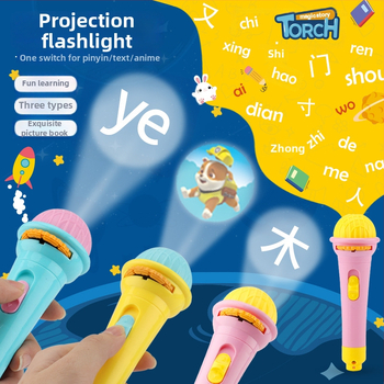 LED projekcijska stolna igračica za djecu — projektor, projekcija crteža, crtanje, plastično kućište, za djecu 4-6 godina