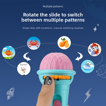 LED projekcijska stolna igračica za djecu — projektor, projekcija crteža, crtanje, plastično kućište, za djecu 4-6 godina