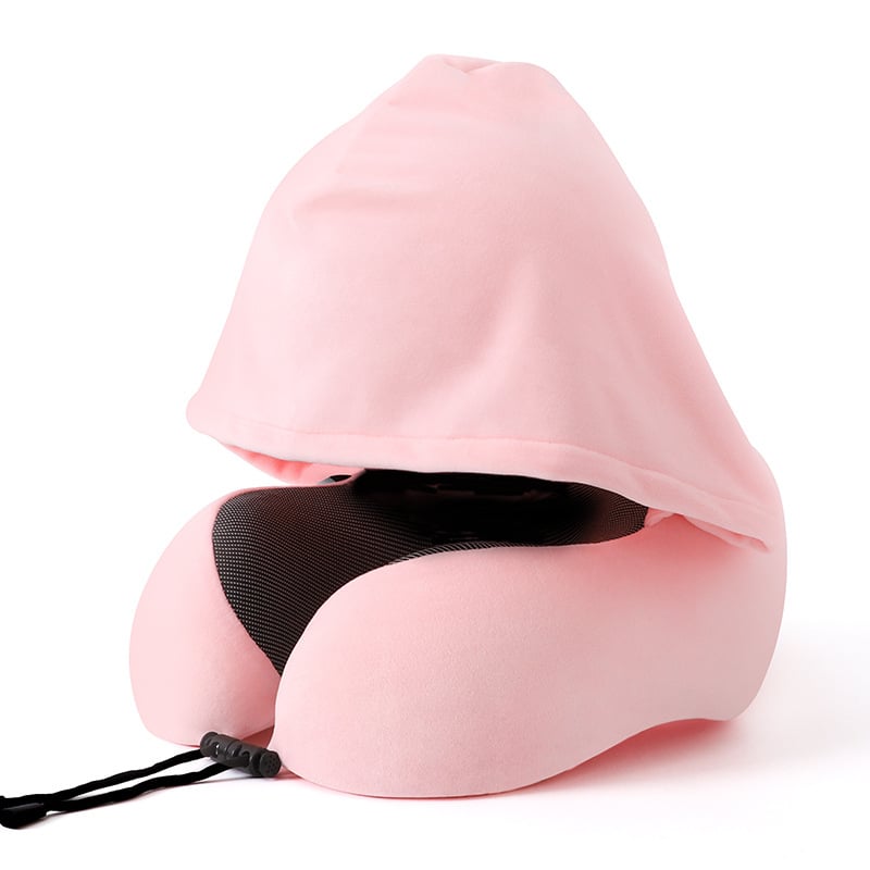 Μαξιλάρι λαιμού σχήματος U με μνήμης αφρό, υπερελαστικό και απαλό ύφασμα, μοντέρνο μινιμαλιστικό στυλ, κατάλληλο για ενήλικες