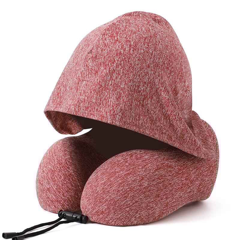 Μαξιλάρι λαιμού σχήματος U με μνήμης αφρό, υπερελαστικό και απαλό ύφασμα, μοντέρνο μινιμαλιστικό στυλ, κατάλληλο για ενήλικες