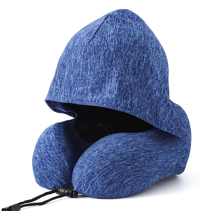 Μαξιλάρι λαιμού σχήματος U με μνήμης αφρό, υπερελαστικό και απαλό ύφασμα, μοντέρνο μινιμαλιστικό στυλ, κατάλληλο για ενήλικες