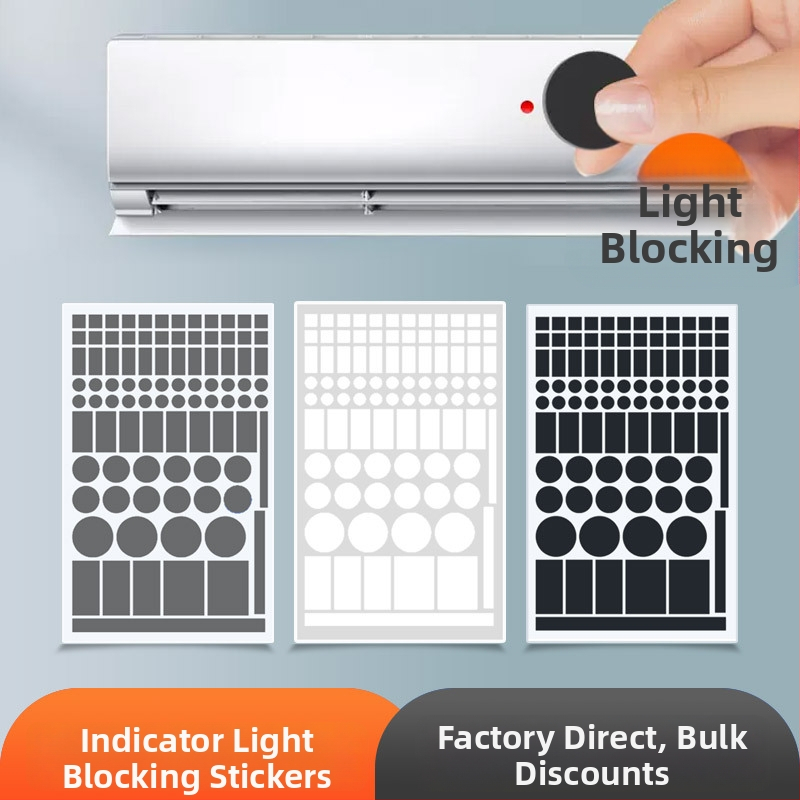 Nálepka na zatienenie svetelného indikátora napájania – PVC, tieniaca nálepka, štýl Nový Čínsky, do spálne