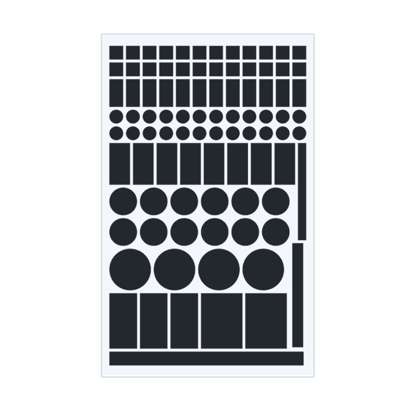 Áramkijelző fény árnyékoló matrica – PVC, árnyékoló matrica, új kínai stílus, hálószoba