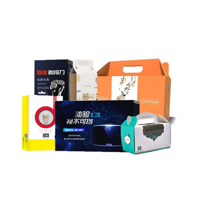 Prilagođena kutija za poslovne darove s prozorom i ljepilnim filmom, ojačana kutija od kartona/ valovitog kartona, 250gsm, offset tisak s laminacijom i sjajnim filmom, Podrijetlo Dongguan, Guangdong