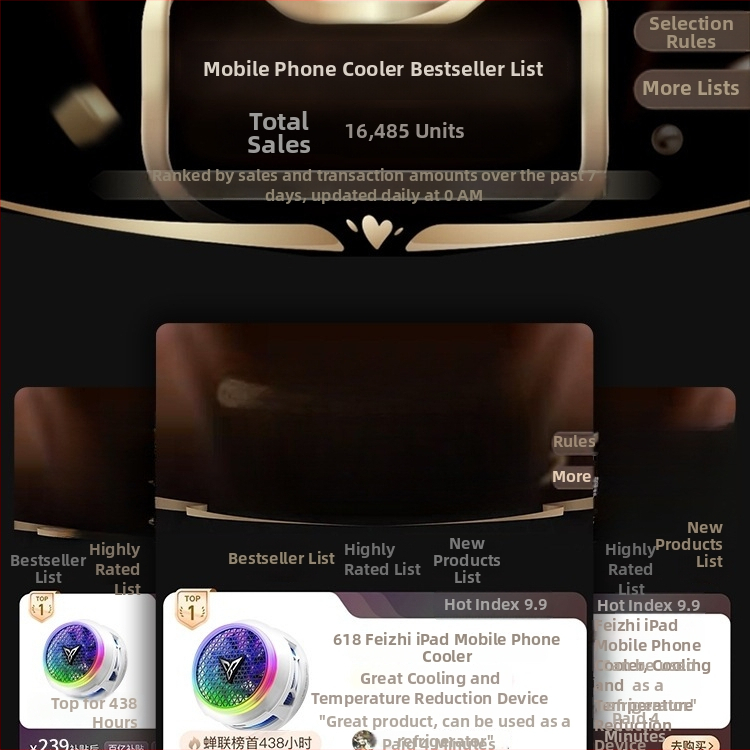 Sistem magnetic de răcire cu aer pentru telefoane gaming B8X – Flydigi/Feizhi