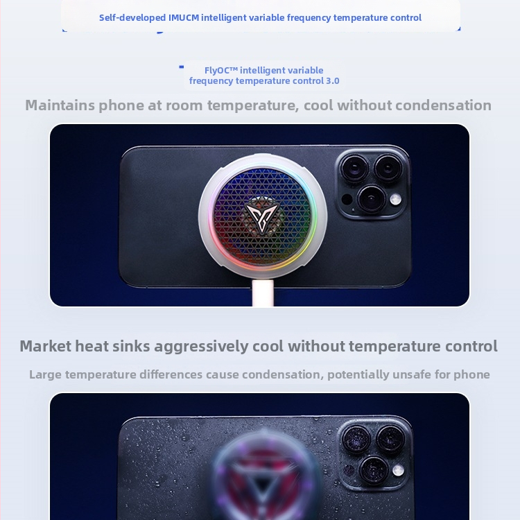 Sistem magnetic de răcire cu aer pentru telefoane gaming B8X – Flydigi/Feizhi