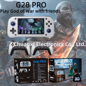 Joysticková herná konzola s otvoreným operačným systémom, 64GB pamäť, USB rozhranie, bezdrôtové pripojenie a MP3 prehrávač