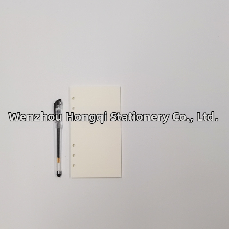 Refill loose-leaf A5/A6/A7 cu 6 găuri universale, hârtie offset dublă, 45 de file, nucleu interior personalizabil