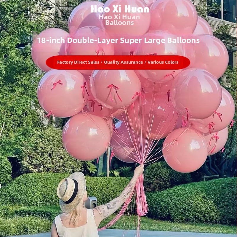 Balon din latex Happy, decor de petrecere în stil Ins, formă sferică, fără logo