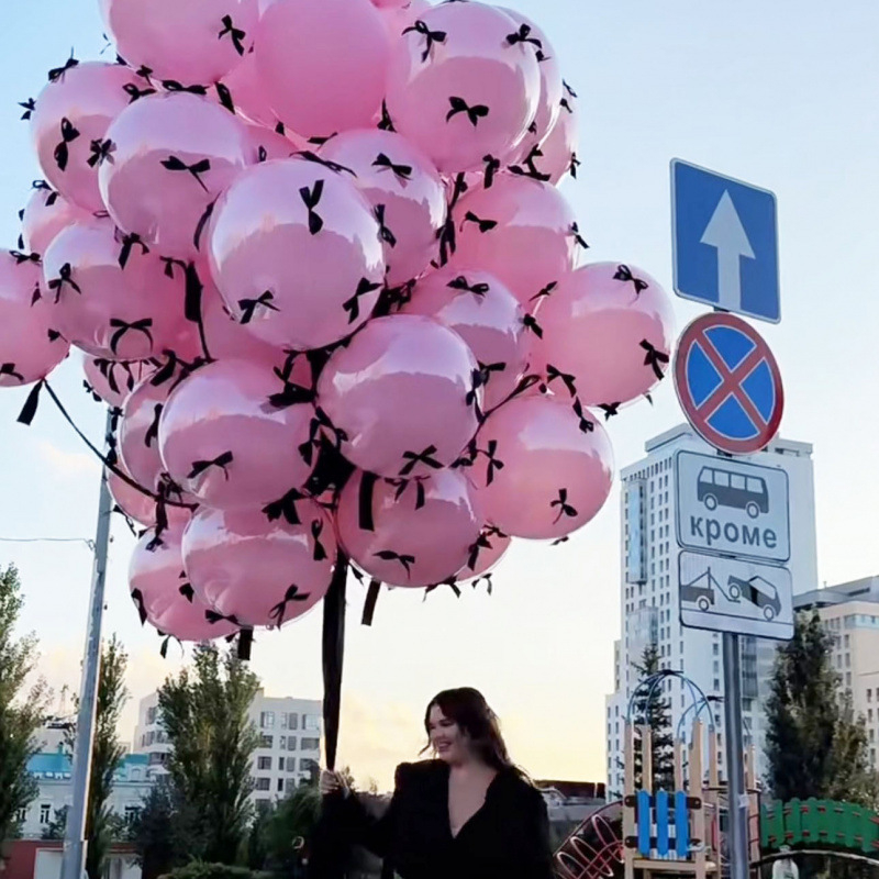 Balon din latex Happy, decor de petrecere în stil Ins, formă sferică, fără logo