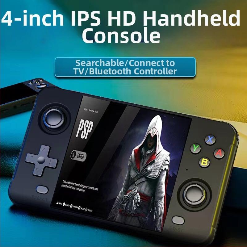 Prijenosna joystick konzola za igre s 64‑bitnim operacijskim sustavom, memorija 16+64, USB sučelje, bežična veza, Bluetooth