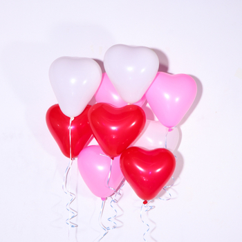 Lateksni balon u obliku srca za Valentinovo dekoraciju