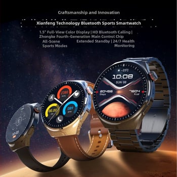 GT5 Pro pametni sat s dvostrukim remenom, praćenje otkucaja srca, kisik u krvi, Bluetooth pozivi, pedometar, glasovni asistent