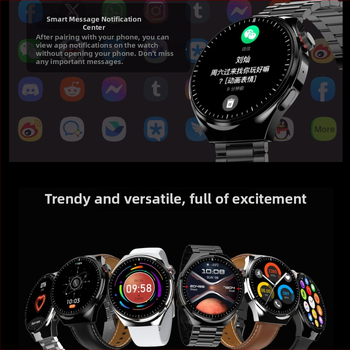 GT5 Pro pametni sat s dvostrukim remenom, praćenje otkucaja srca, kisik u krvi, Bluetooth pozivi, pedometar, glasovni asistent