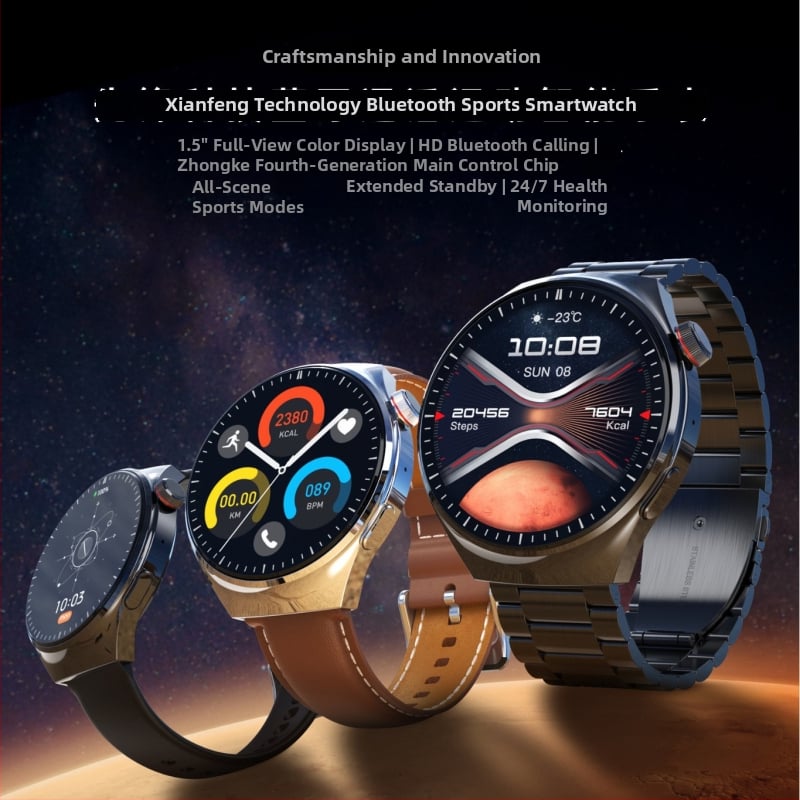 GT5 Pro pametni sat s dvostrukim remenom, praćenje otkucaja srca, kisik u krvi, Bluetooth pozivi, pedometar, glasovni asistent