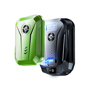 Clip de răcire pentru telefonul mobil SL14, 10W, Type-C, afișaj digital al bateriei, plastic/metal/ceramică