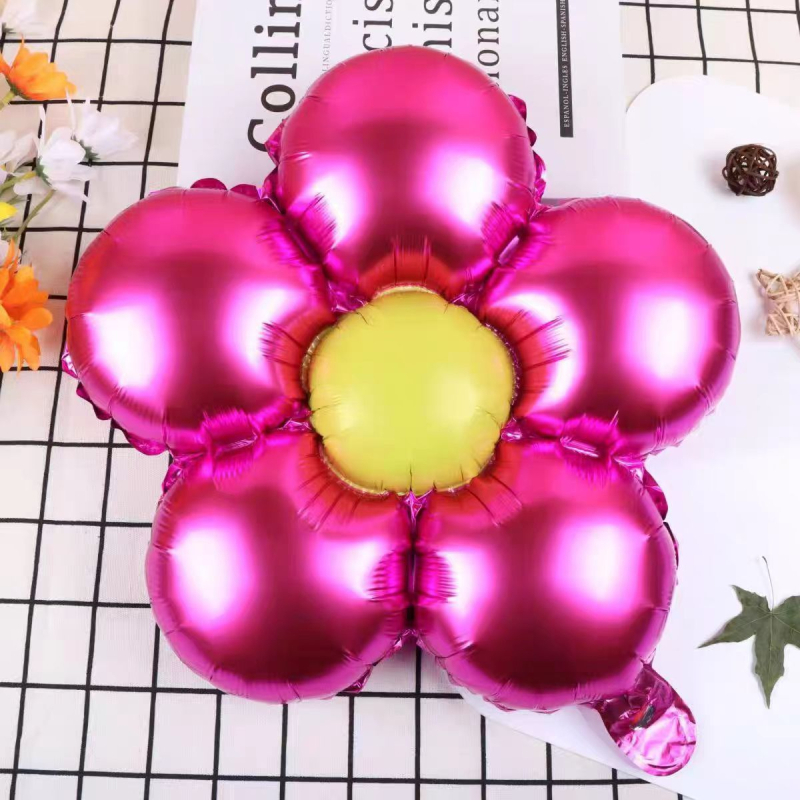 Balon od aluminijske folije, oblik cvijeta s pet latica, za Dan djece, brend YlQQ